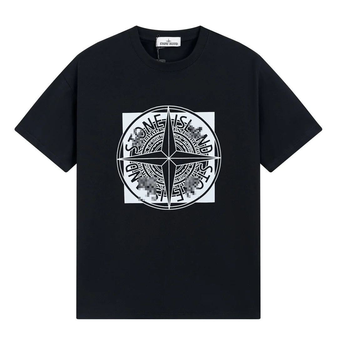 ST0NE lSLAND Pure Cotton T-Shirt