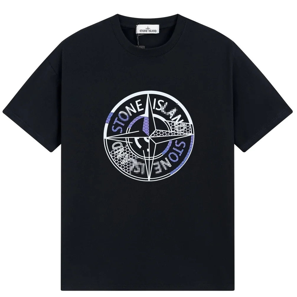 ST0NE lSLAND Pure Cotton T-Shirt