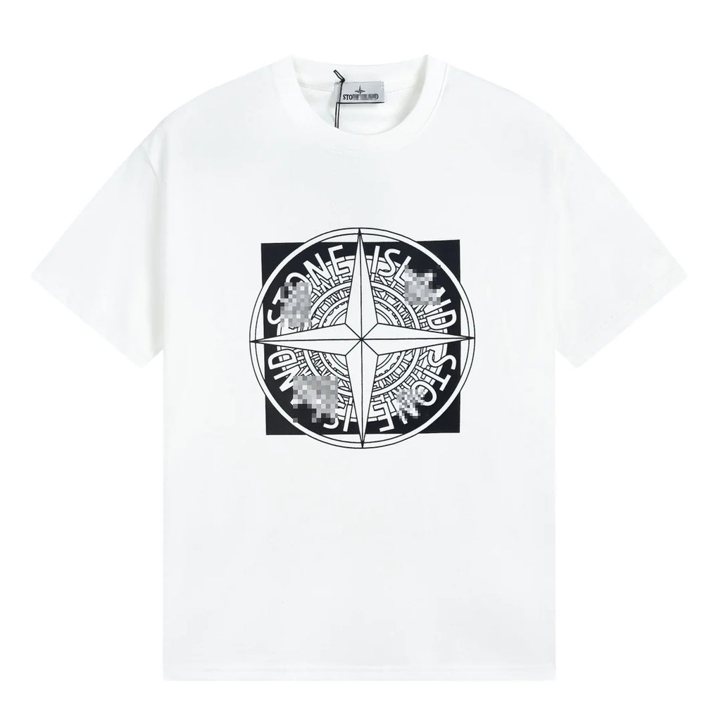 ST0NE lSLAND Pure Cotton T-Shirt