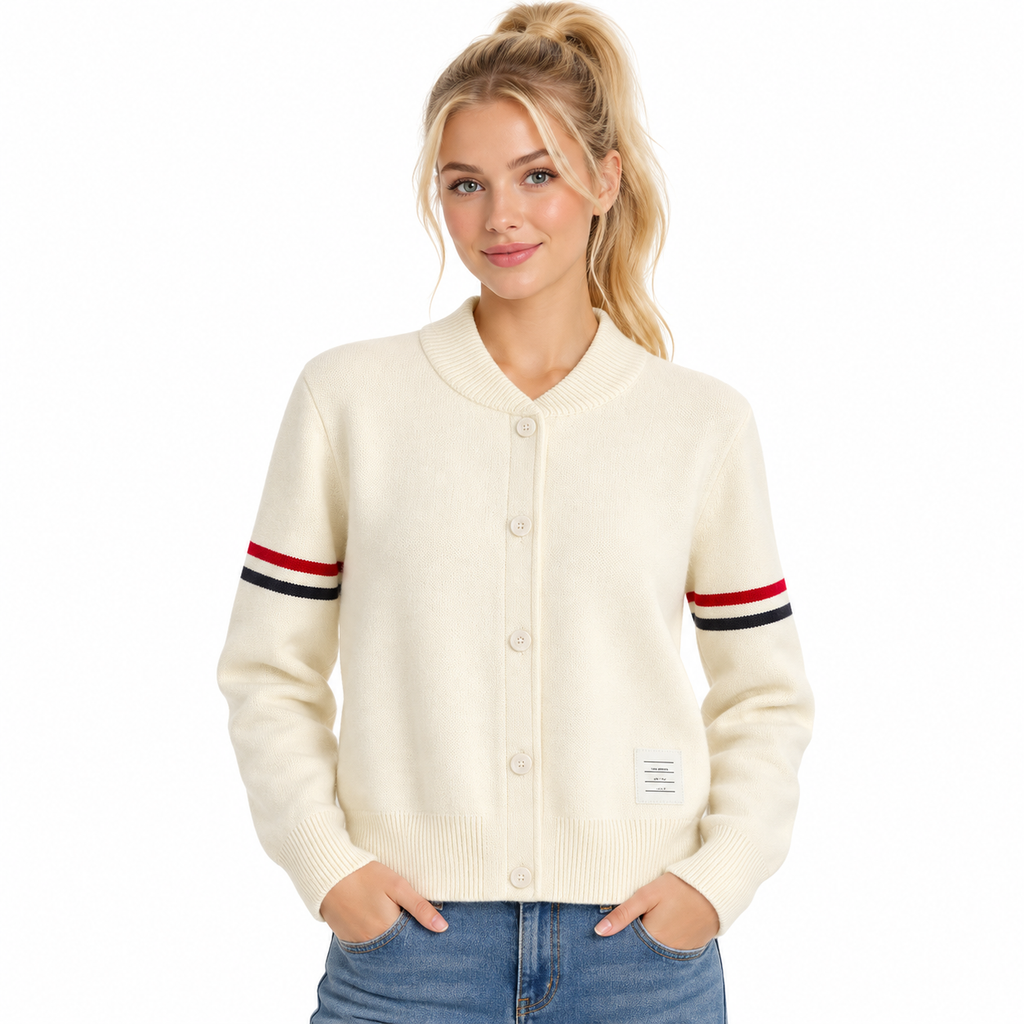 Knitted cardigan - Model Main Image