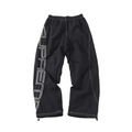 Patchwork Embroidered Knit Sweatpants
