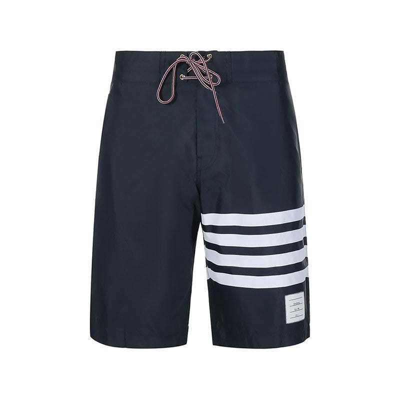 Thom Browne Style Four-Bar Sweatpants - Image 4