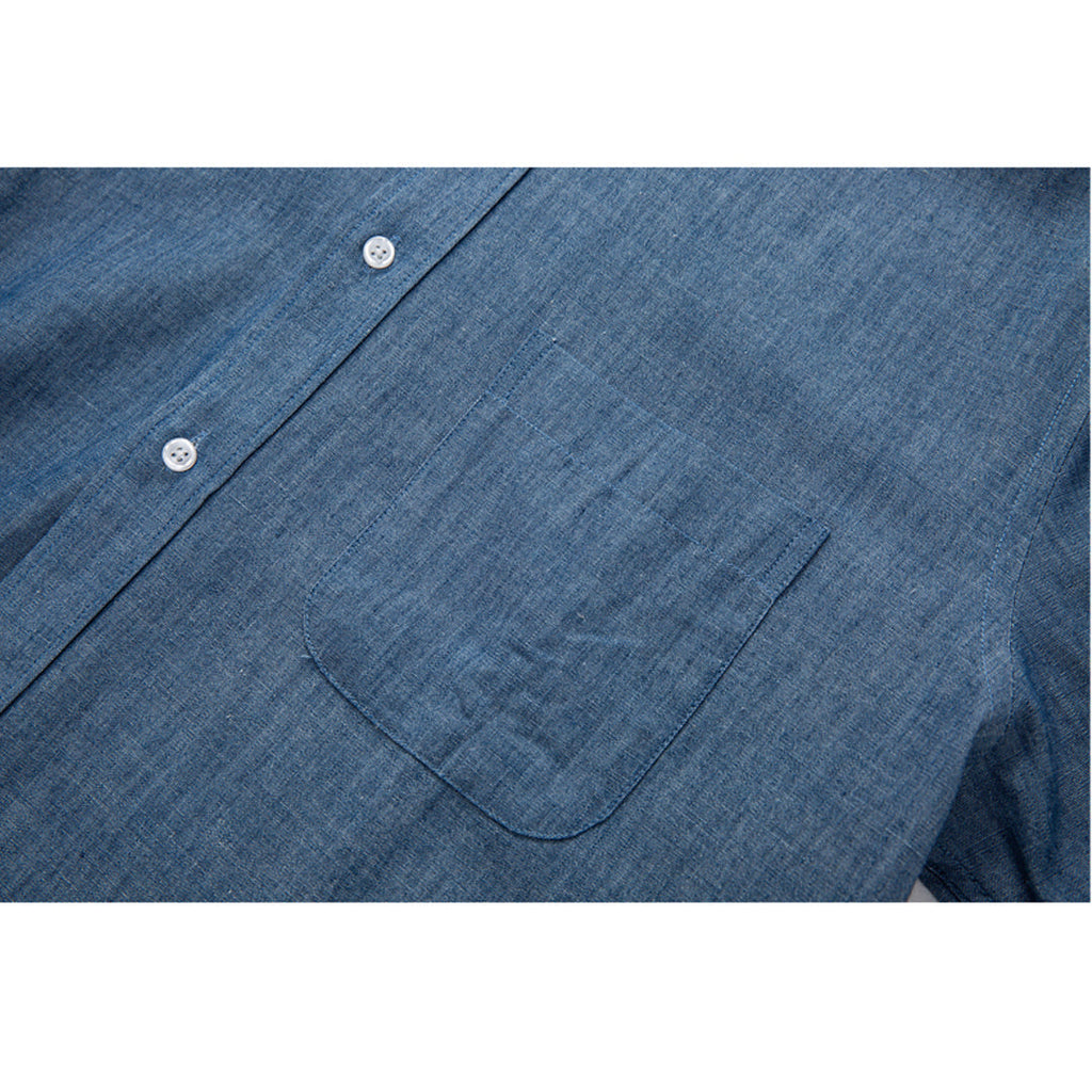 Oxford Shirt by Thom Browne, shirt detail view