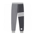 Thom Browne Style Color - blocked sweatpants with Signature Four-Bar Detail