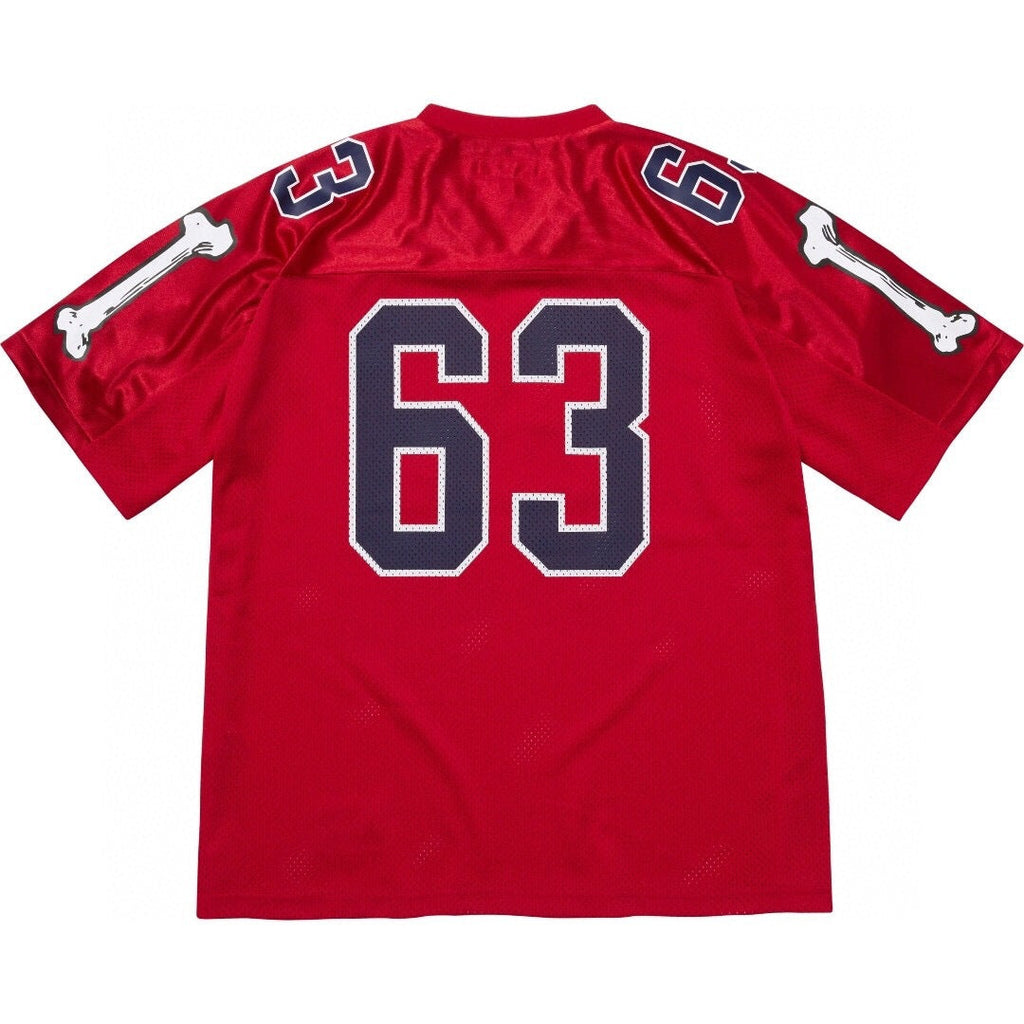 Bones Logo Patch Mesh Football Jersey