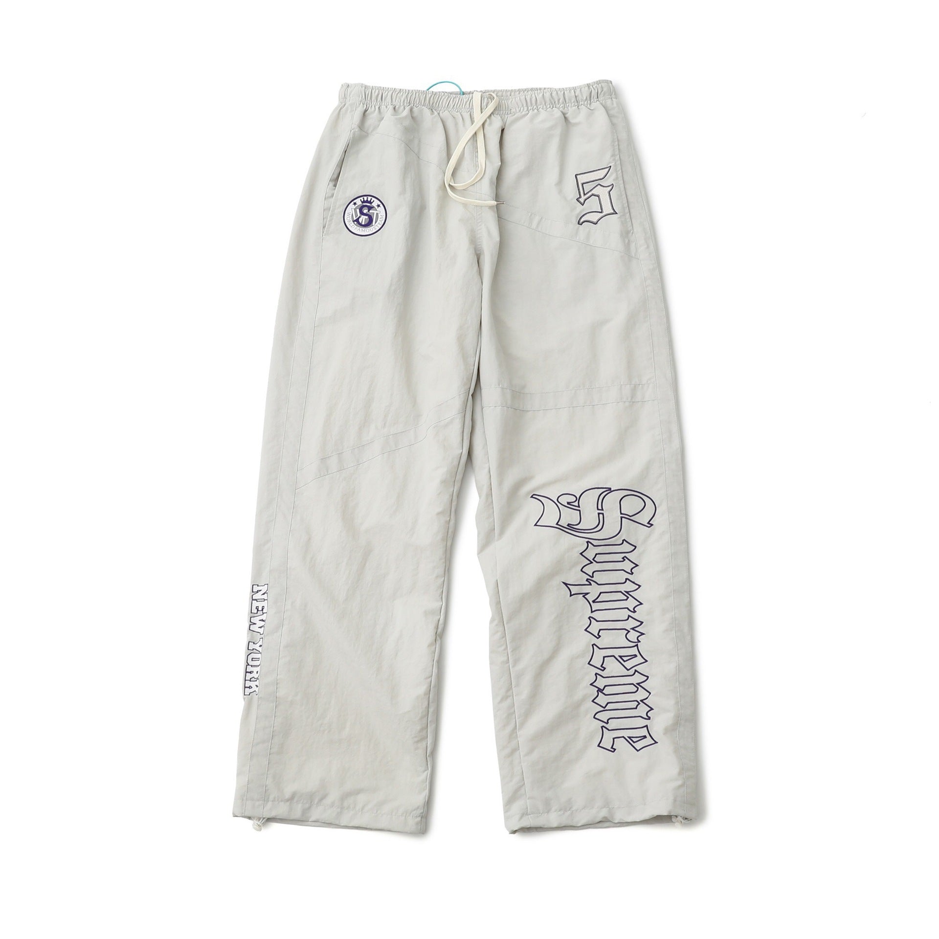 Logo Appliqu¨¦ American-Style Pants