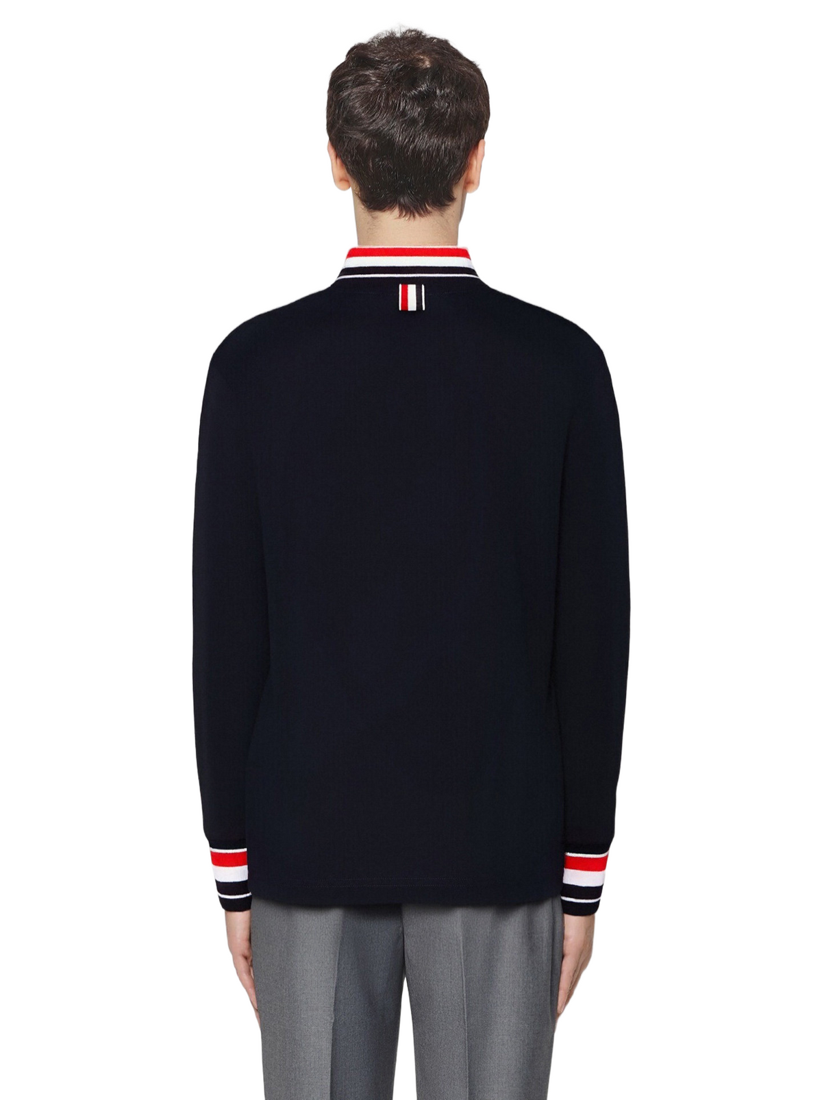 Unisex sweatshirt by Thom Browne, outerwear detail view