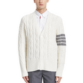 Sweater Jacket by Thom Browne, knitwear detail view