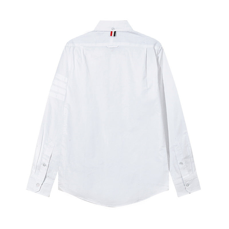 Men's shirt by Thom Browne, shirt detail view