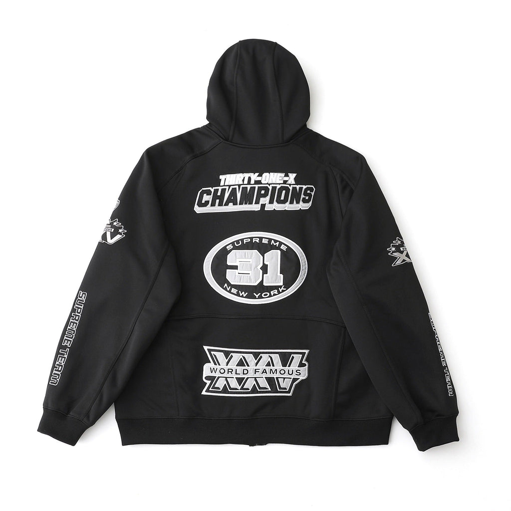 Twill Appliqu¨¦ Embroidered Hoodie