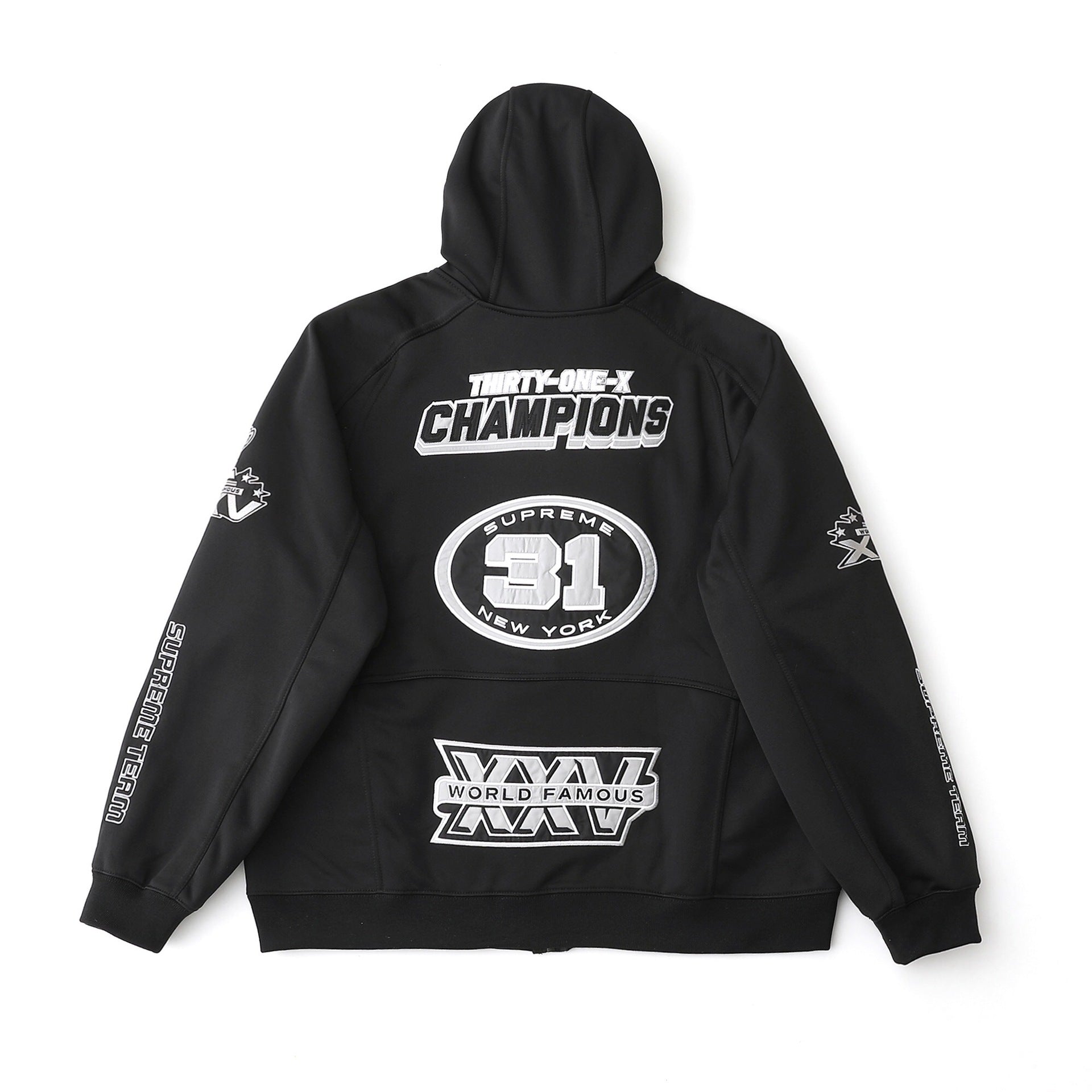Twill Appliqu¨¦ Embroidered Hoodie