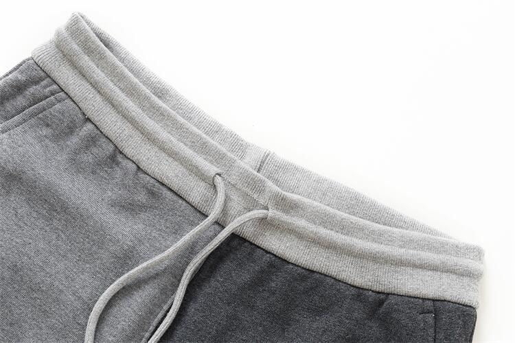 Thom Browne Style Color - blocked sweatpants with Signature Four-Bar Detail - Image 3