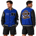 BAPE Leather Long Sleeve Baseball Jacket