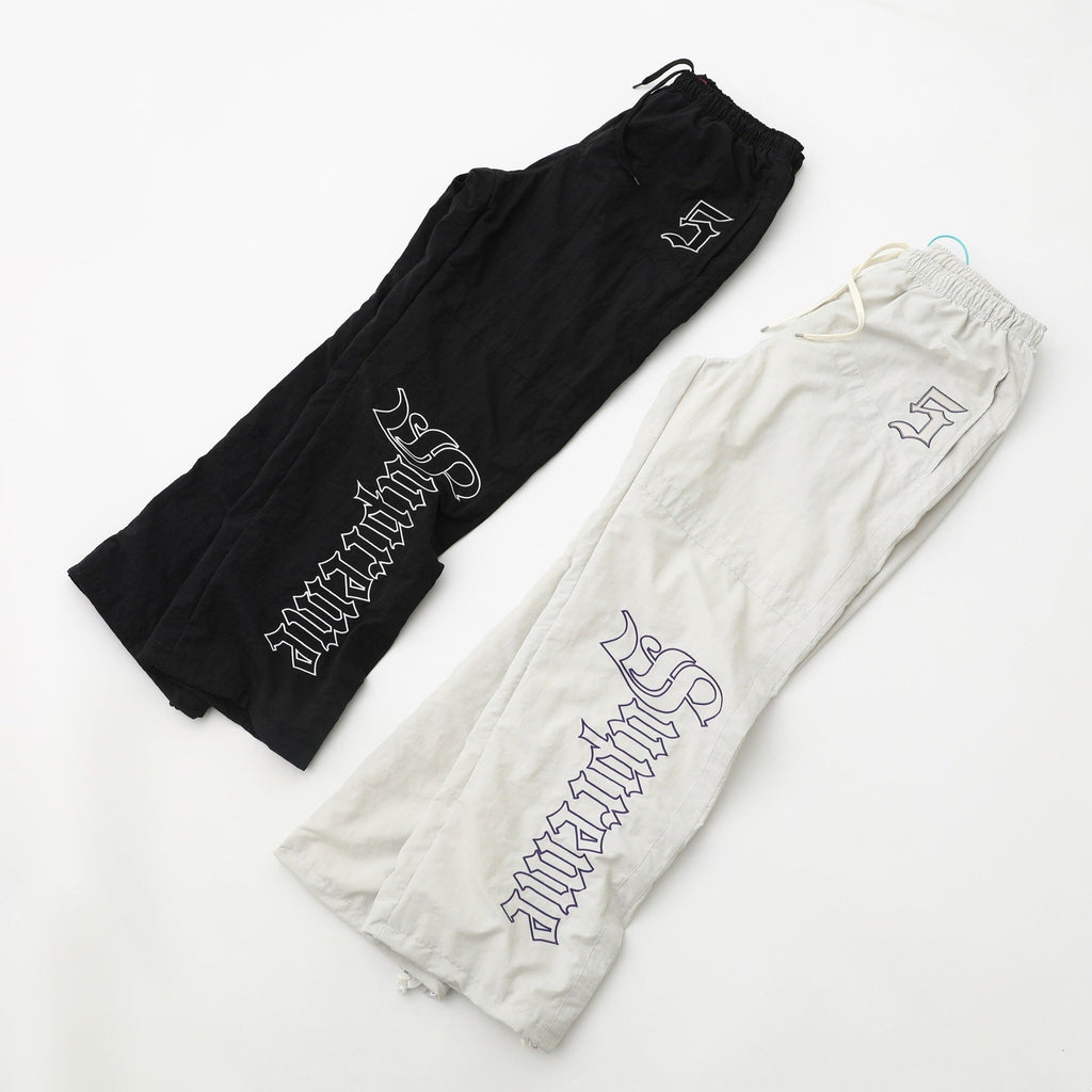 Logo Appliqu¨¦ American-Style Pants