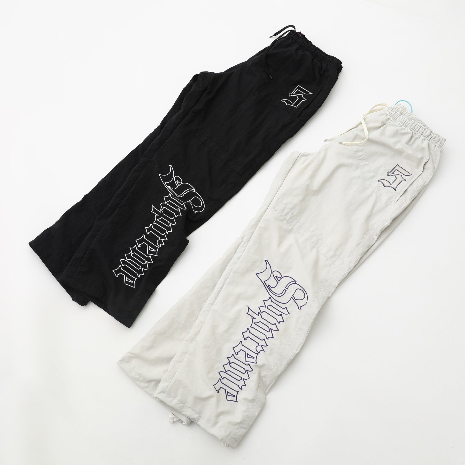 Logo Appliqu¨¦ American-Style Pants