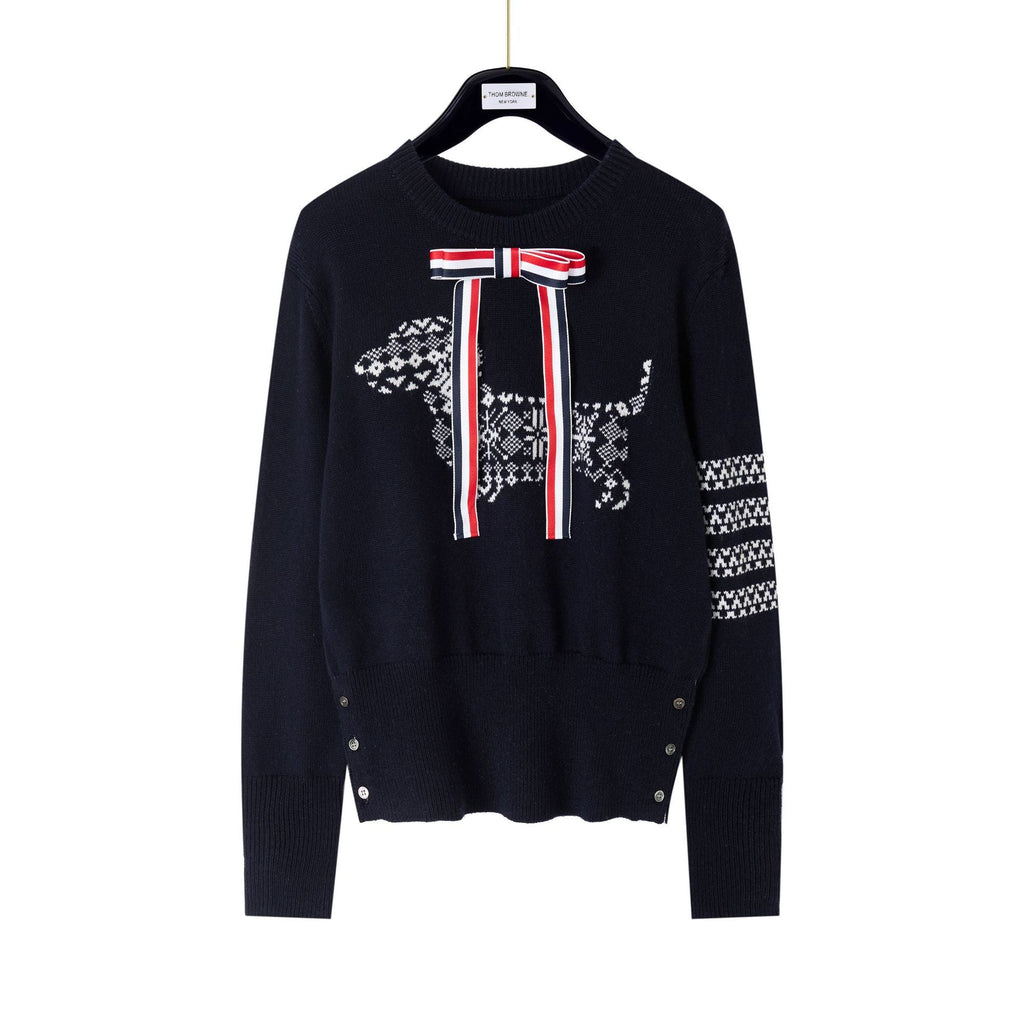 Snowflake Dog Knitted Sweater - Image 5