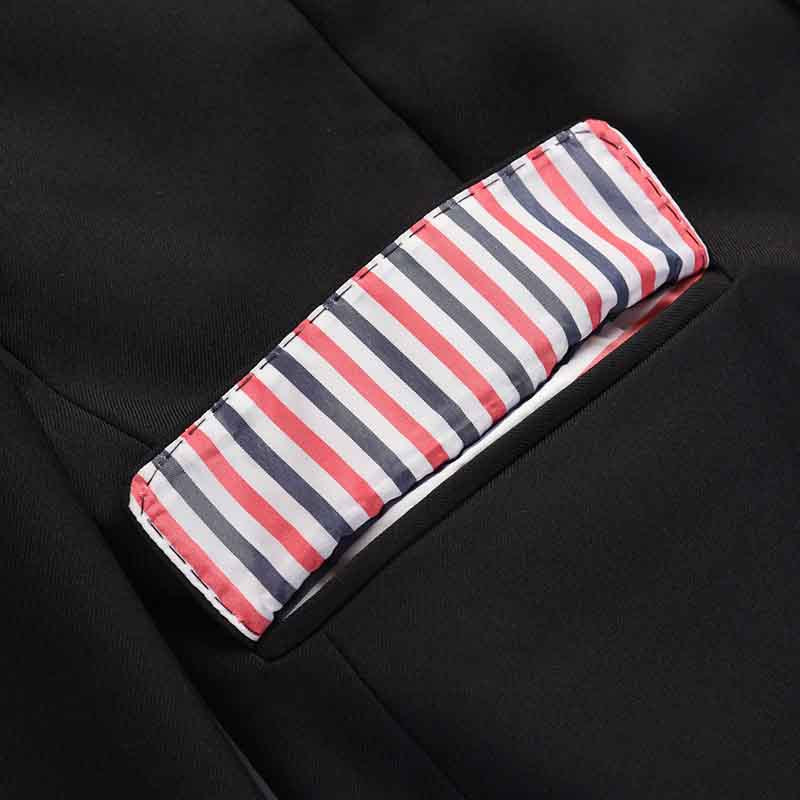 Men's Heritage 4 - Bar Suit - Classic Tailoring - Ultimate Comfort by Thom Browne, outerwear detail view