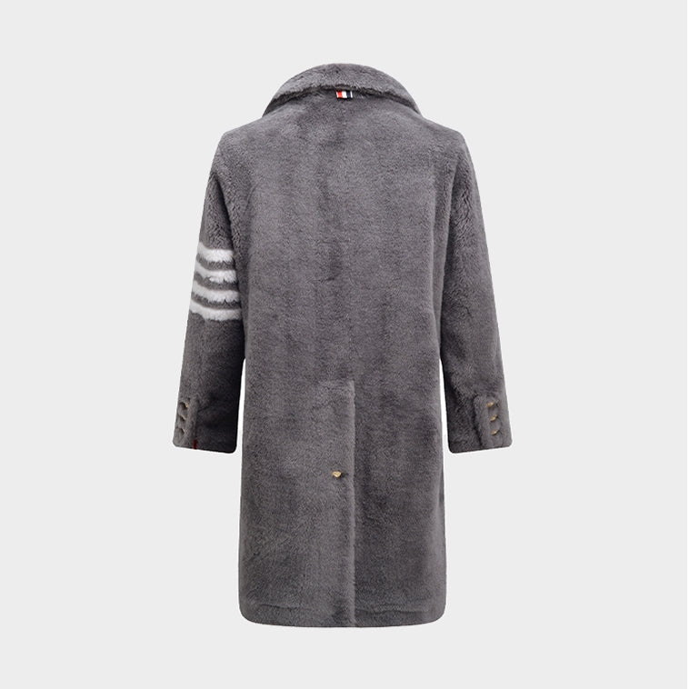 Sheep wool long coat - Image 5