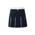Women's Contrast Pleated Mini Skirt | Thom Browne