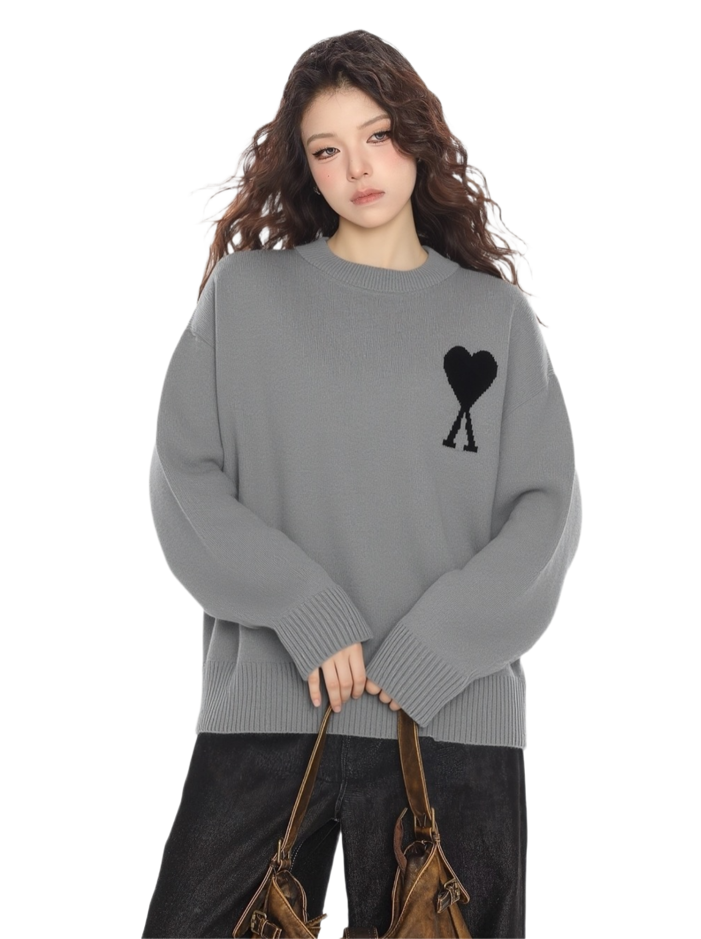 Unisex Heart-Shaped Sweater  TREND