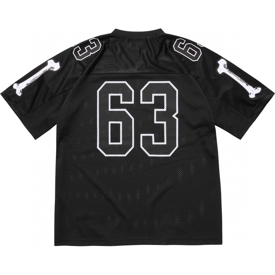 Bones Logo Patch Mesh Football Jersey