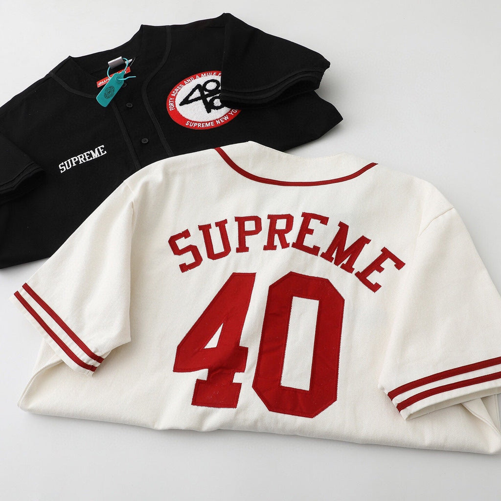 Back Number Logo Baseball Jersey