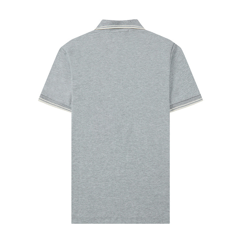 Stone Island Embroidered Badge Polo Shirt