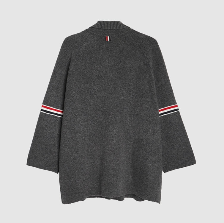 wool knit coat - Image 4