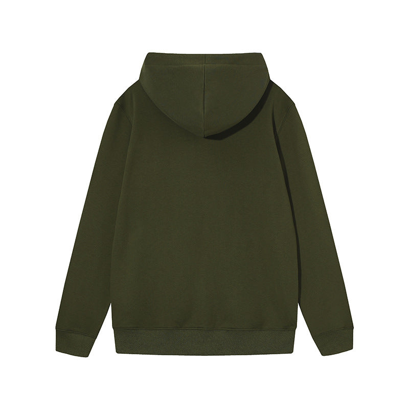 Stone Island Compass-Embroidered Zip-Up Hoodie