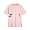 Men's Classic Four-Bar Couple Puppy Dog T-Shirt - 100% Cotton Made in Japan | Thom Browne