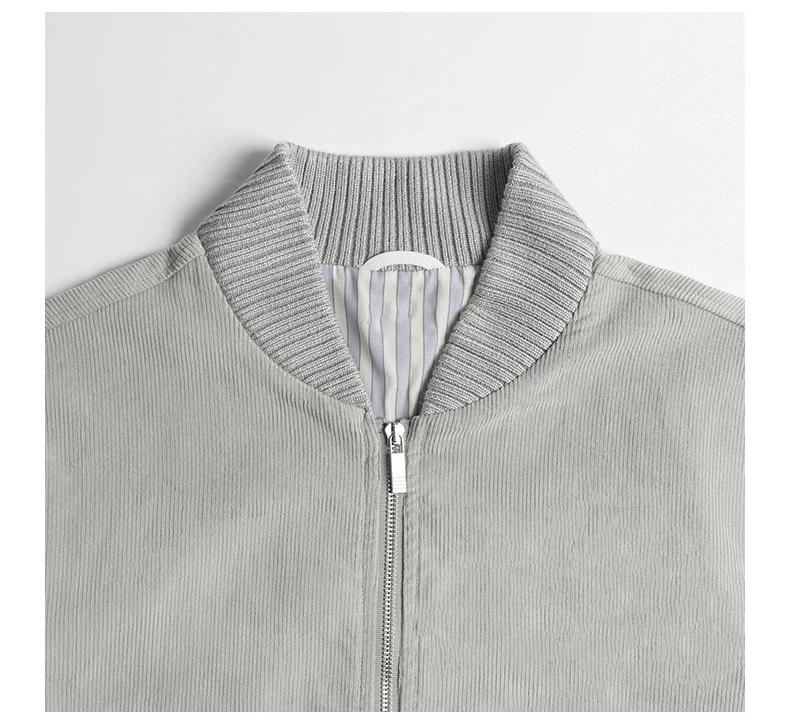 Macaron Baseball Uniform by Thom Browne, outerwear detail view