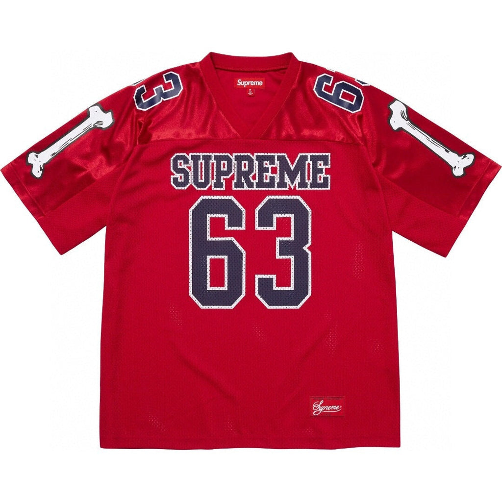 Bones Logo Patch Mesh Football Jersey