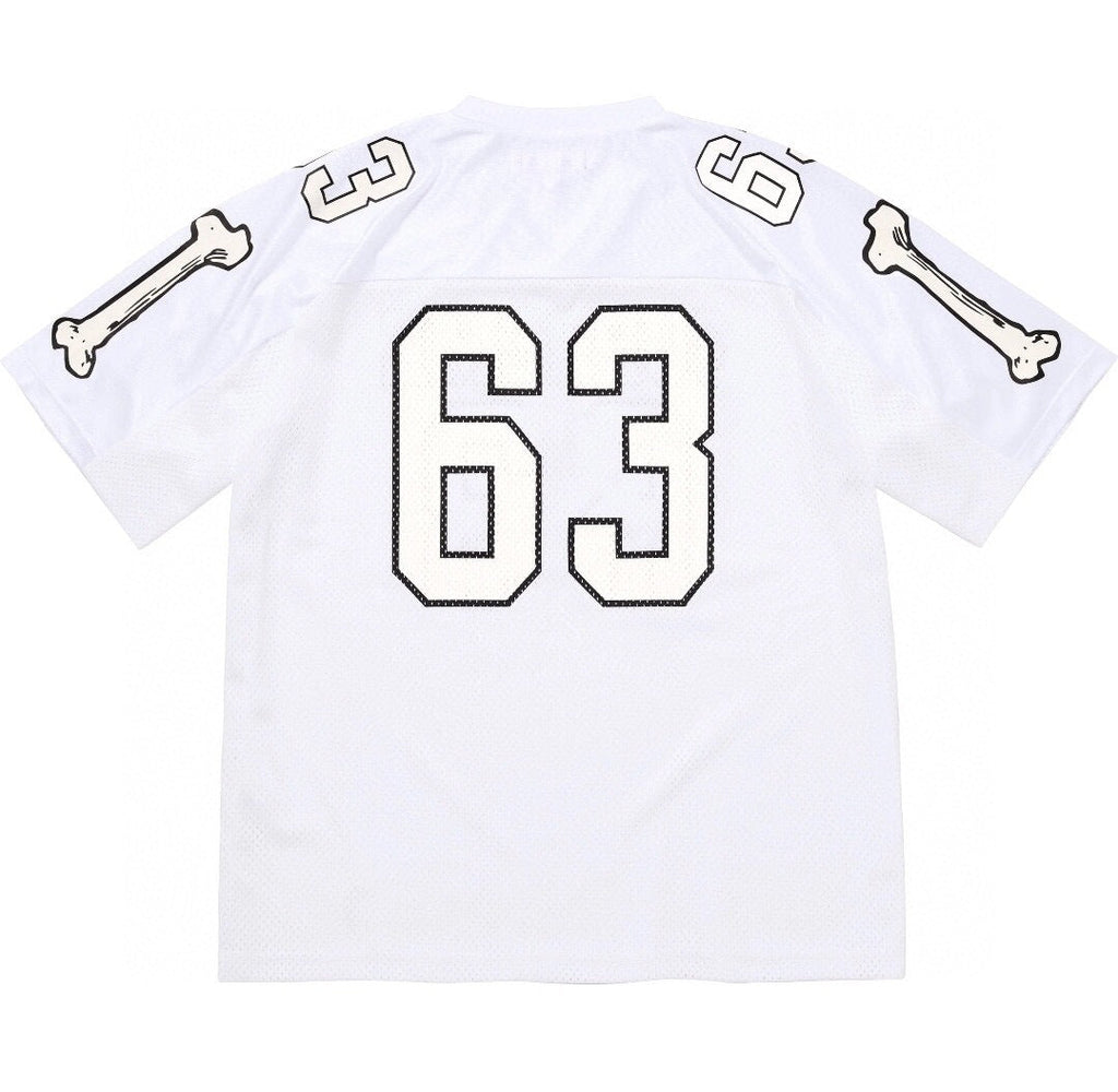 Bones Logo Patch Mesh Football Jersey