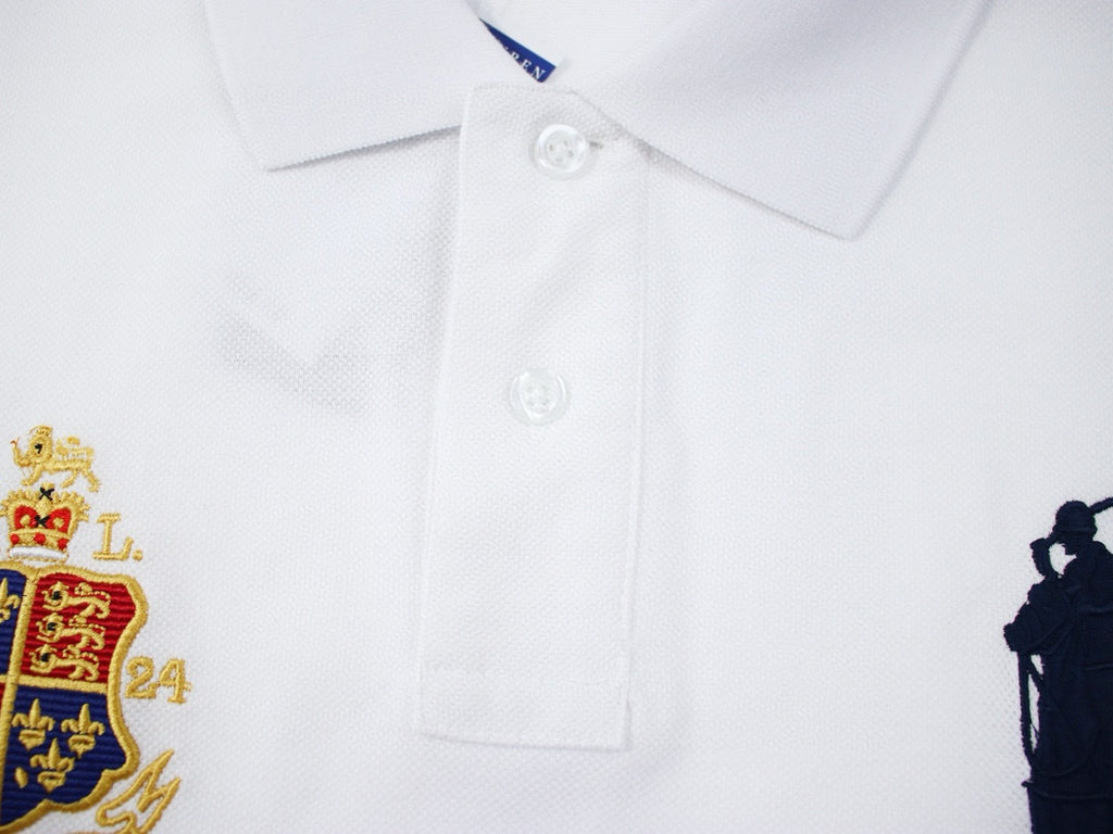 Dama Embroidered Short-Sleeve Polo Shirt