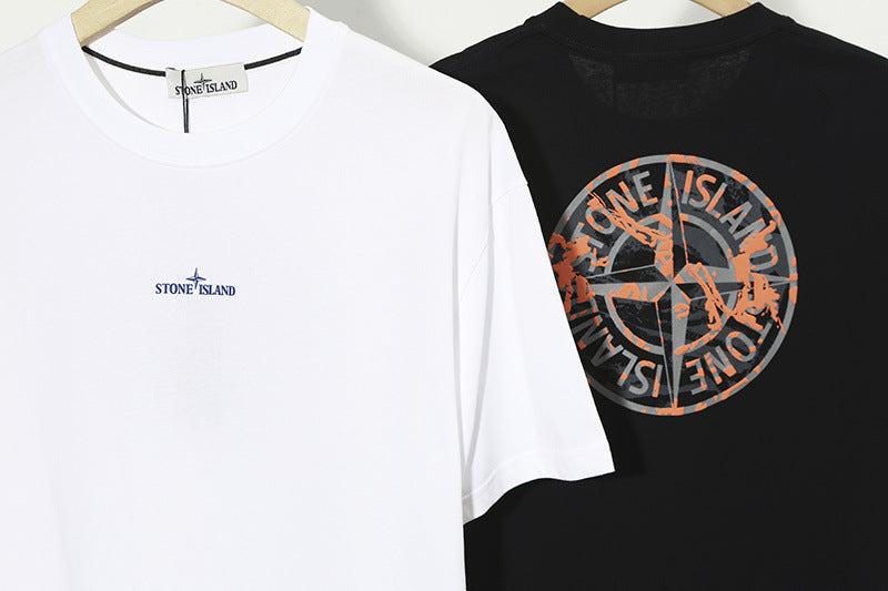 Stone Island Compass Embroidered T-Shirt