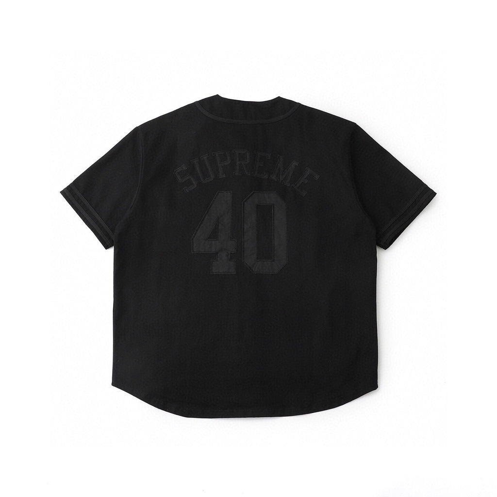 Back Number Logo Baseball Jersey
