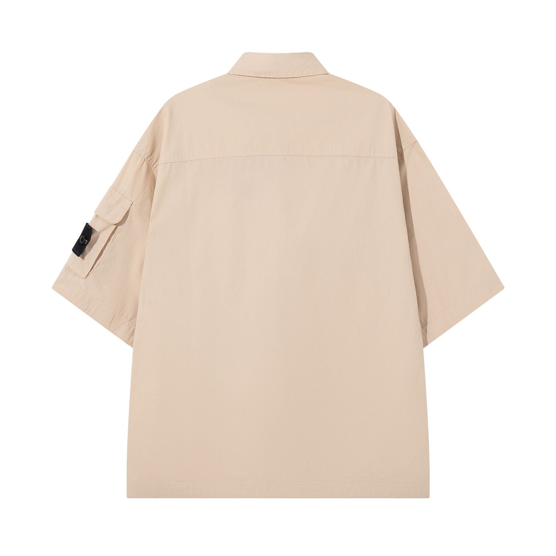 Stone Island Corduroy Short-Sleeve Shirt
