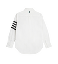 Men's shirt jacket by Thom Browne, shirt detail view