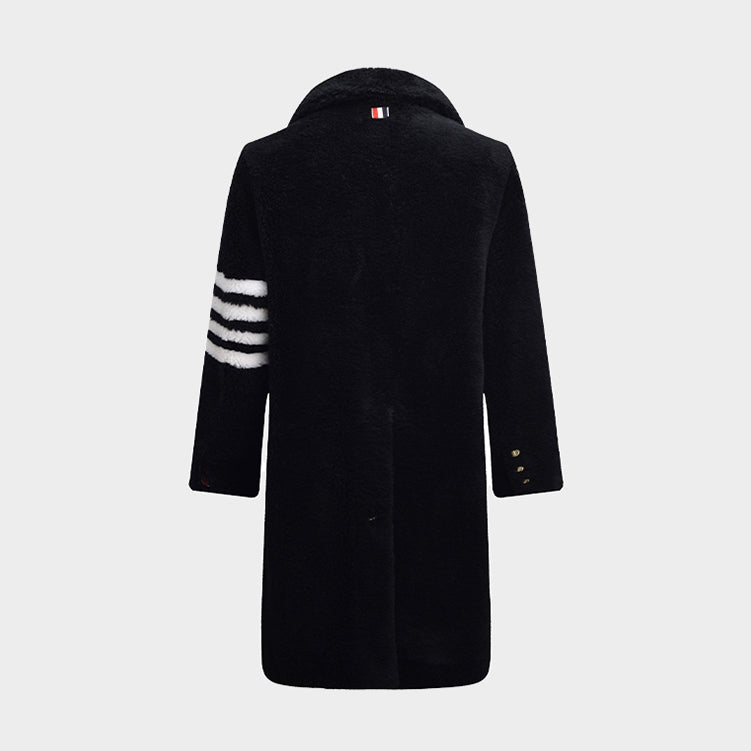 Sheep wool long coat - Image 9