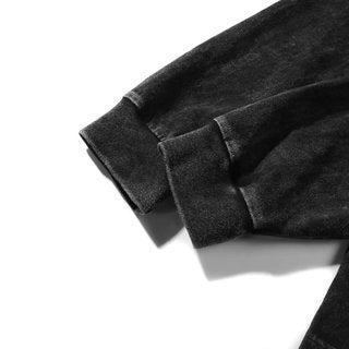 Stone Island Washed Vintage Oversized Long-Sleeve Tee