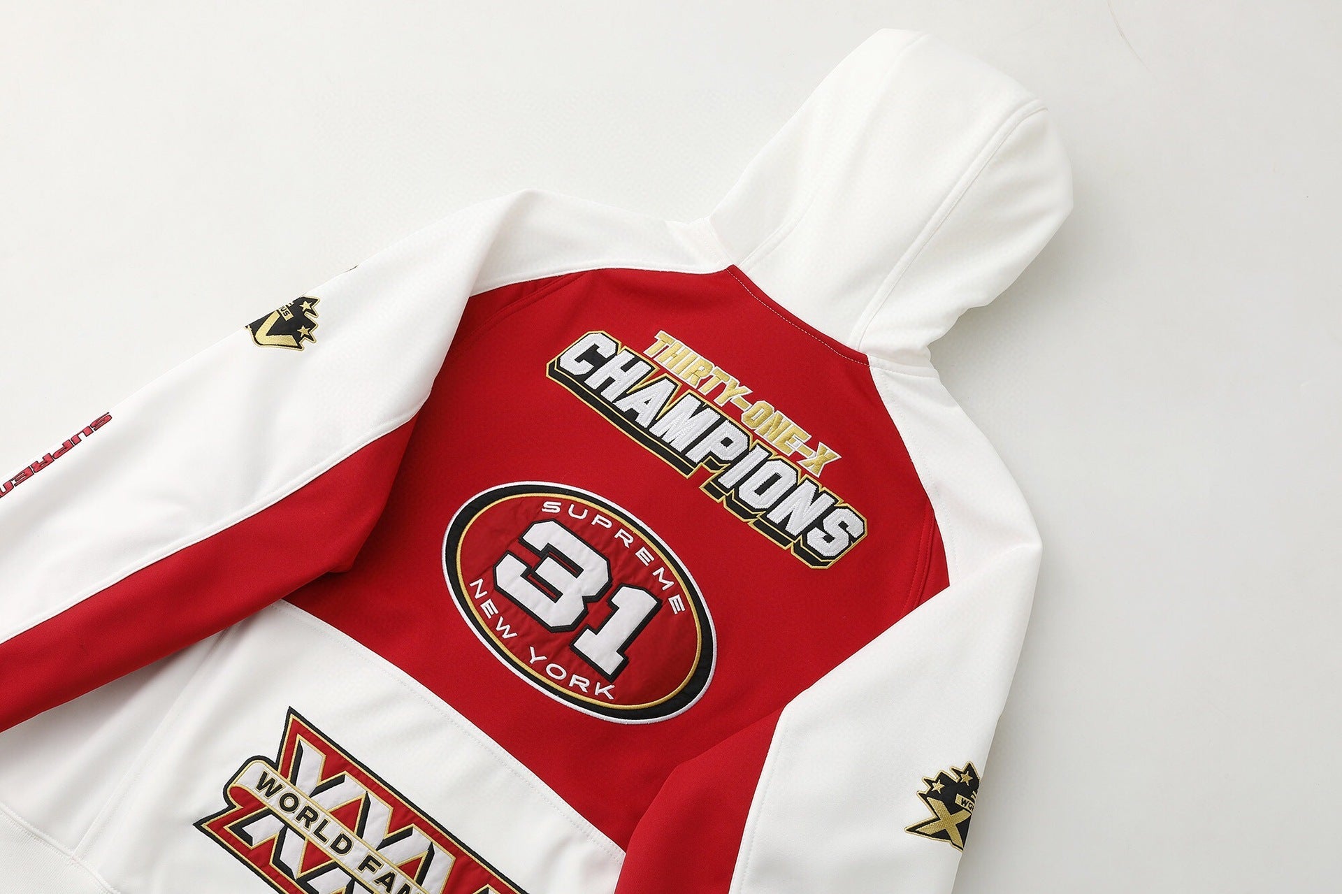 Twill Appliqu¨¦ Embroidered Hoodie