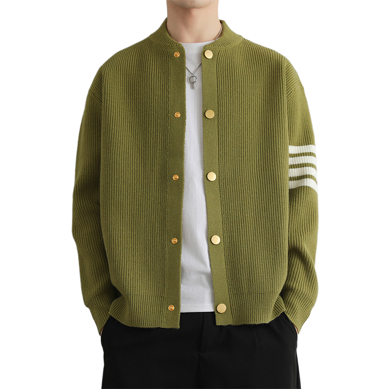 Single-Breasted Knit Sweater | Thom Browne