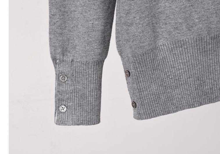 Men's Sweaters by Thom Browne, knitwear detail view