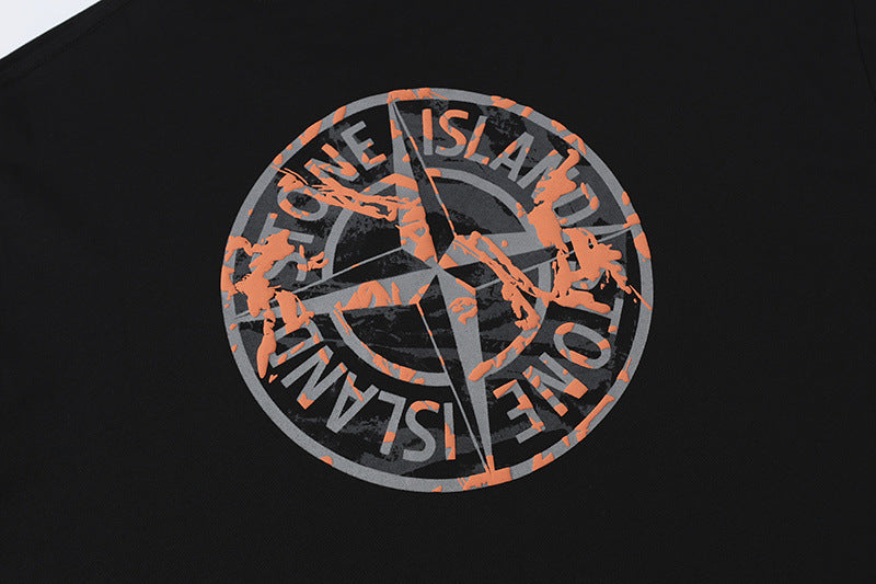 Stone Island Compass Embroidered T-Shirt
