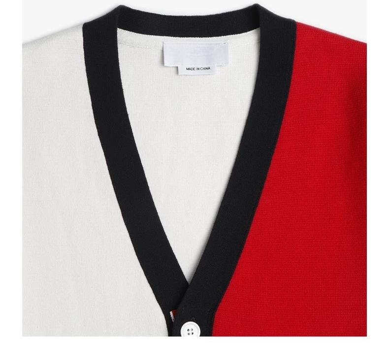 Sweater Jacket by Thom Browne, knitwear detail view