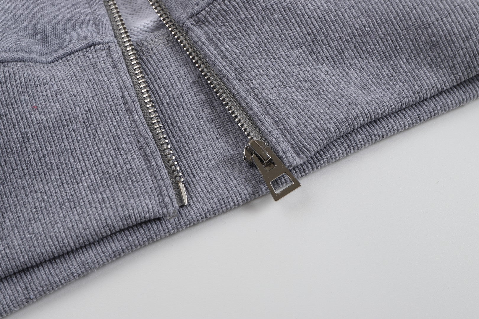 Black Heart Zipper Cardigan