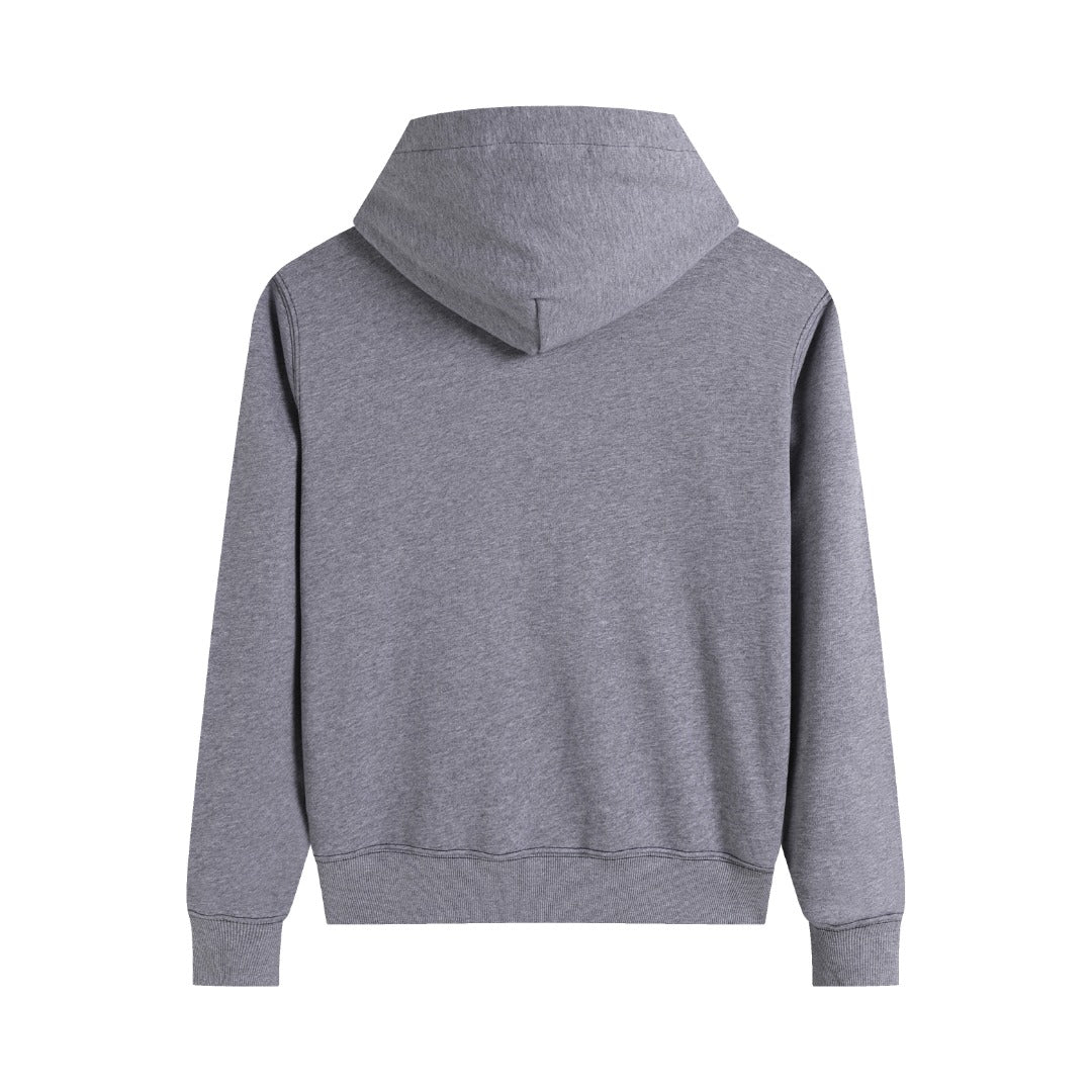 Unisex Hoodie | Grey & Apricot
