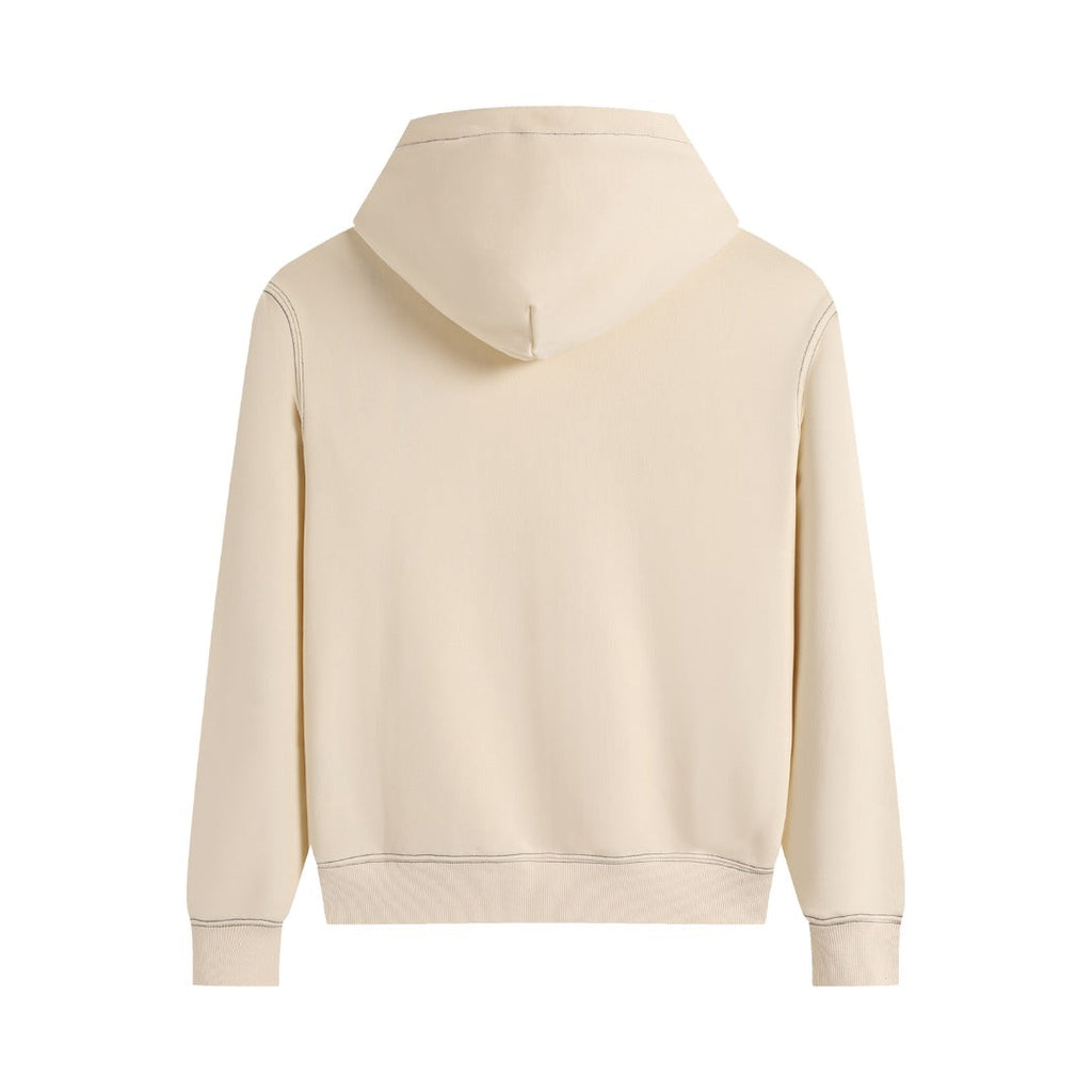 Unisex Hoodie | Grey & Apricot