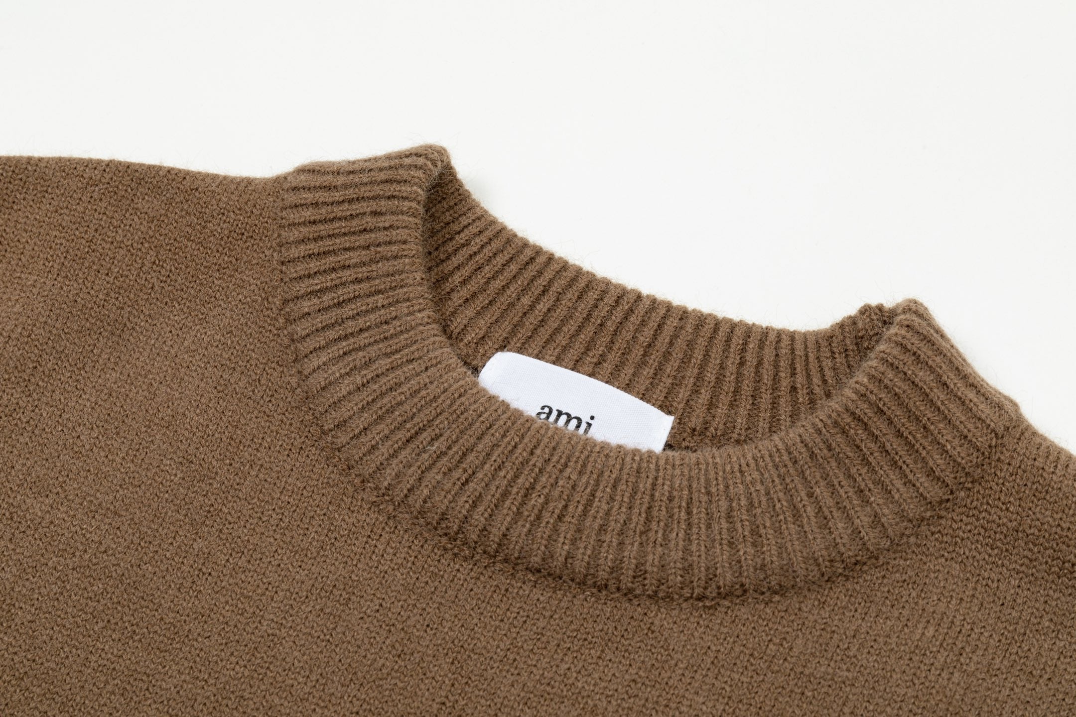 Heart Embroidered Crew Neck Sweater