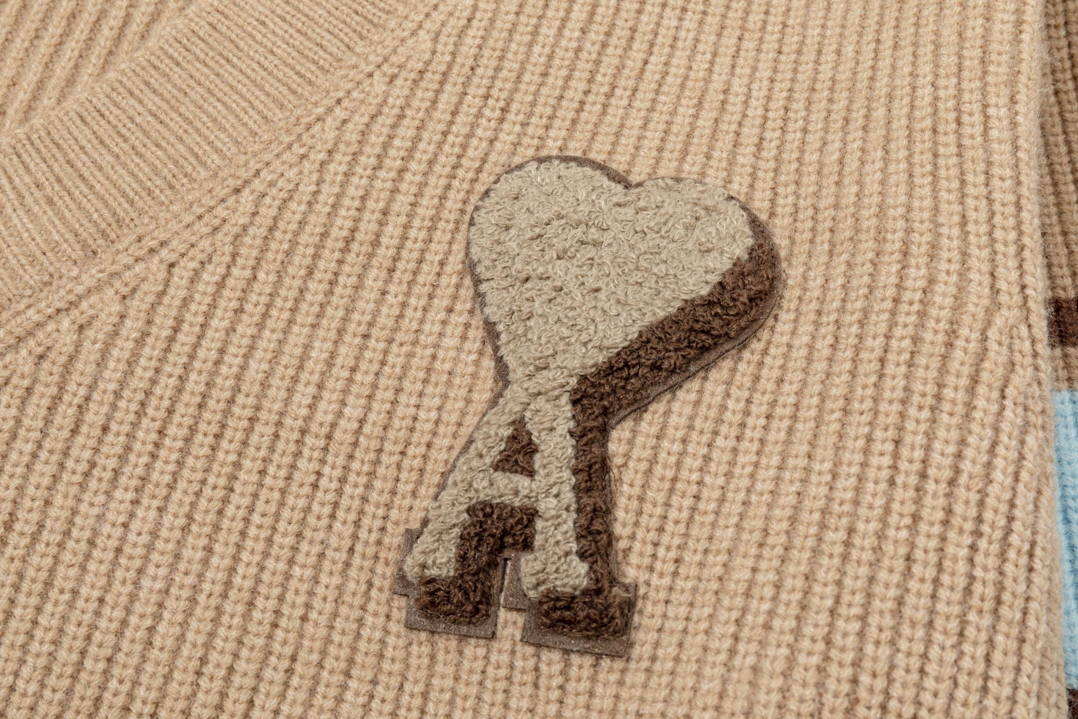 Relaxed V-Neck Knit Sweater